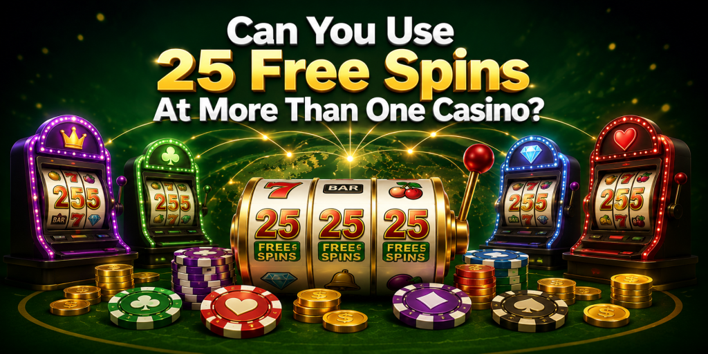 Can You Use 25 Free Spins At More Than One Casino