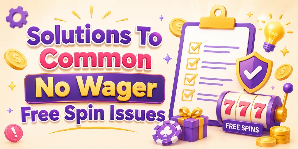 Solutions To Common No Wager Free Spin Issues