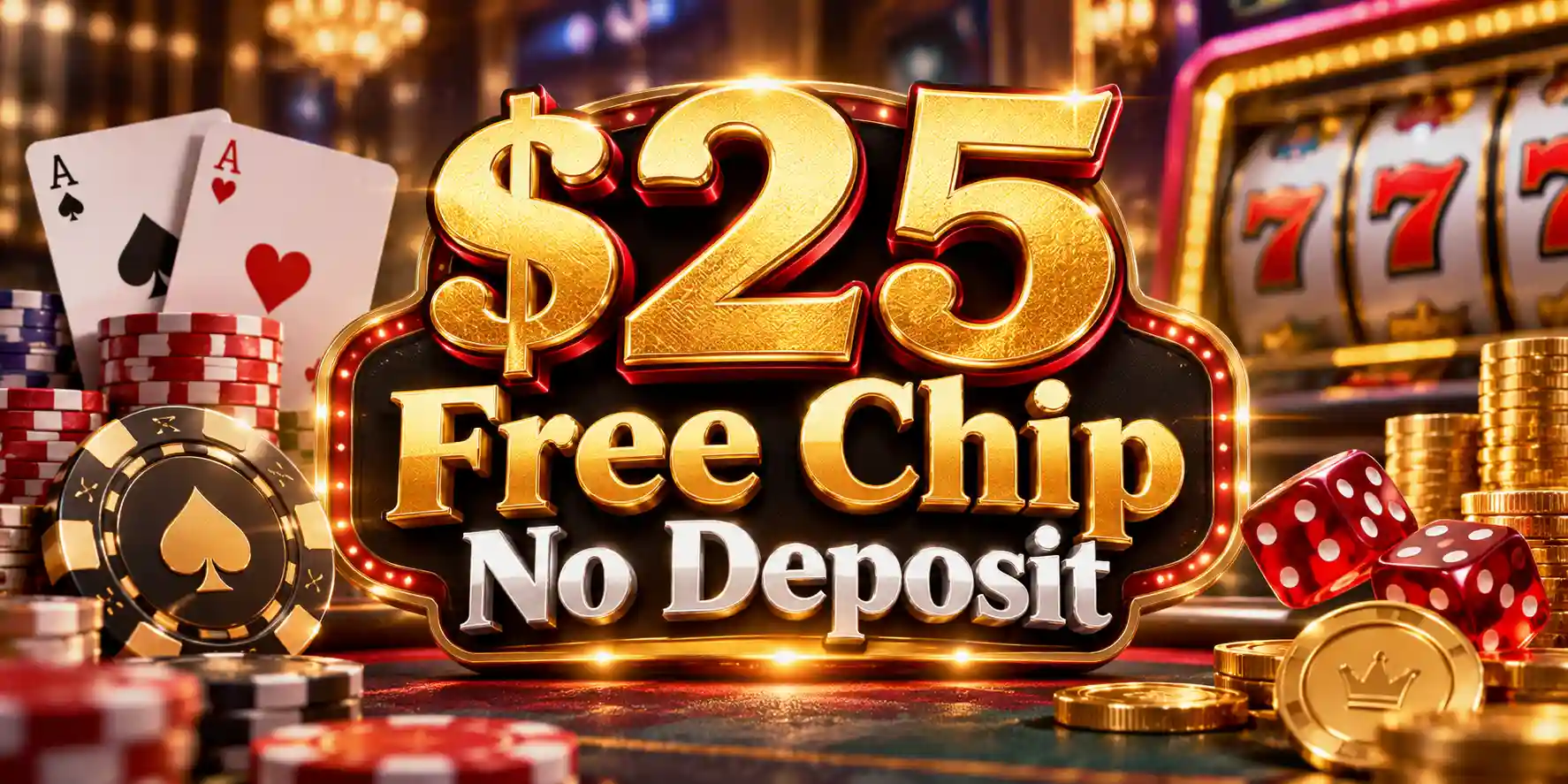 $25 Free Chip No Deposit