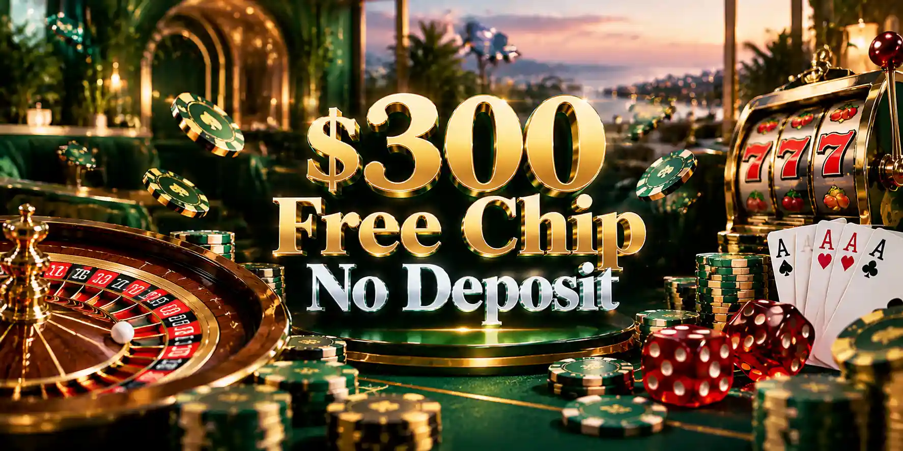 $300 Free Chip No Deposit