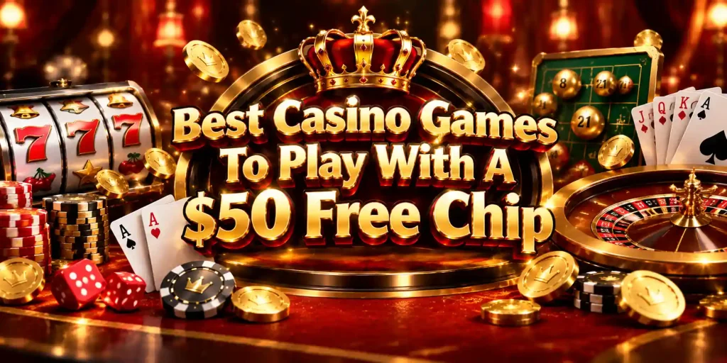 Best Casino Games To Play With A $50 Free Chip