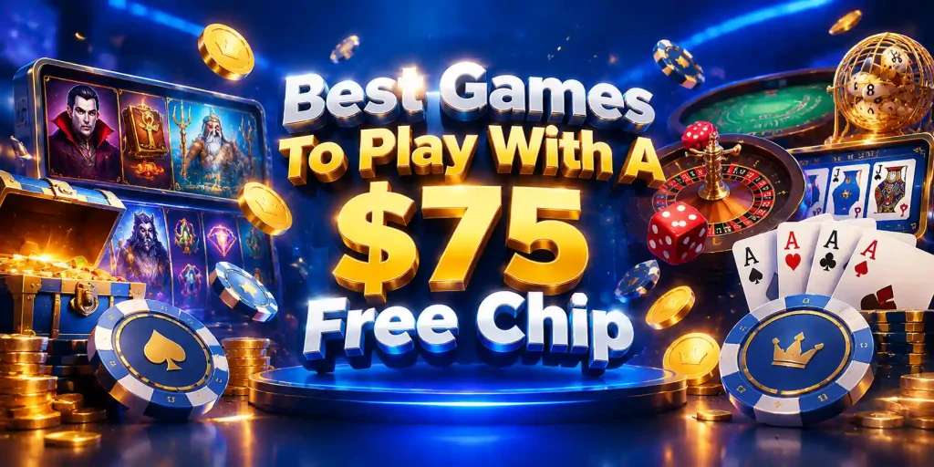 Best Games To Play With A $75 Free Chip