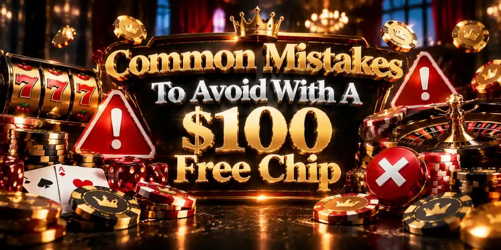 Common Mistakes To Avoid With A $100 Free Chip