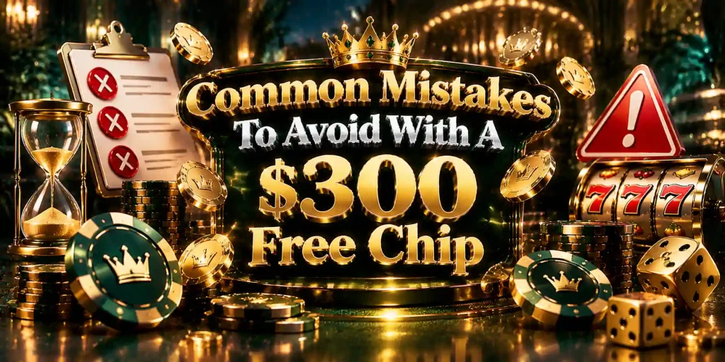 Common Mistakes To Avoid With A $300 Free Chip