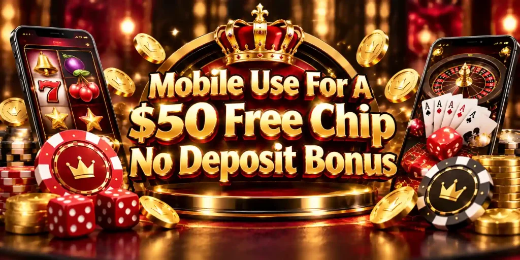 Mobile Use For A $50 Free Chip No Deposit Bonus