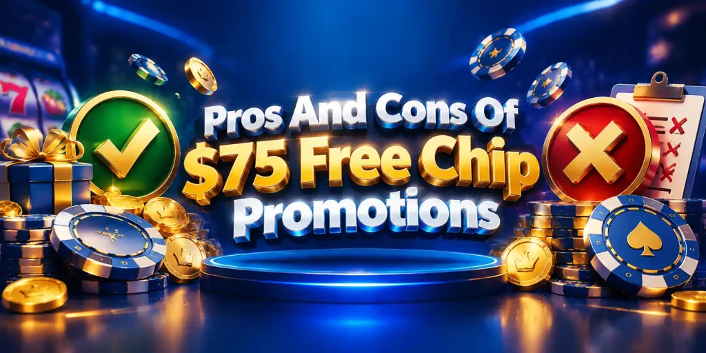 Pros And Cons Of $75 Free Chip Promotions