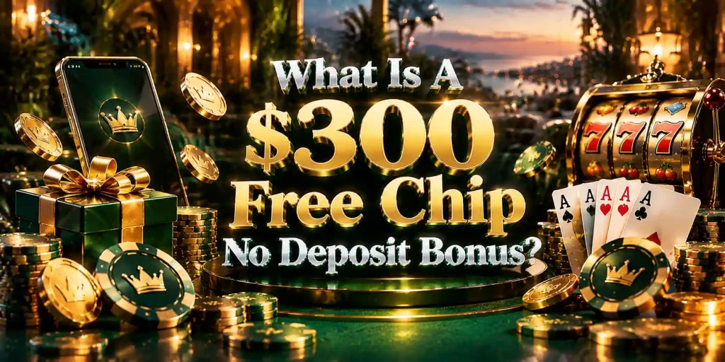 What Is A $300 Free Chip No Deposit Bonus?