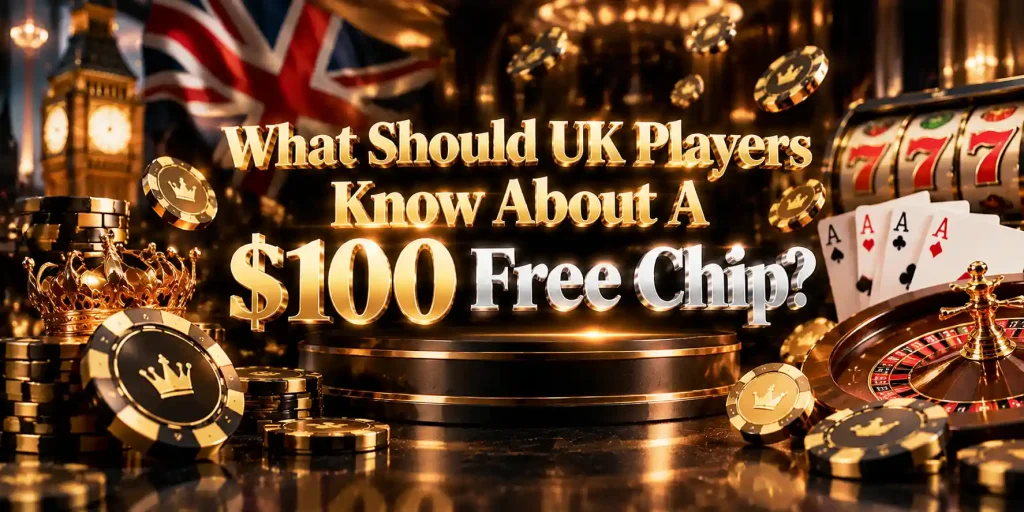 What Should UK Players Know About A $100 Free Chip?