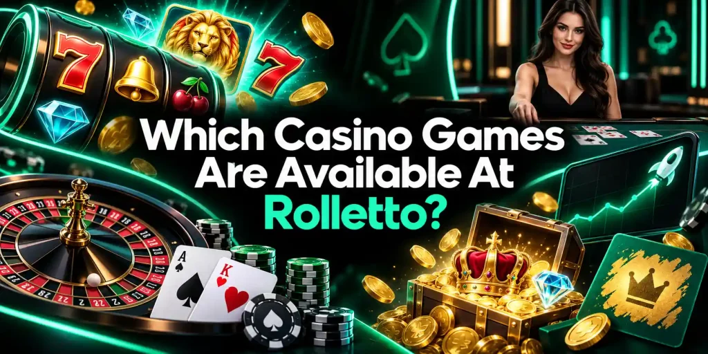 Which Casino Games Are Available At Rolletto?
