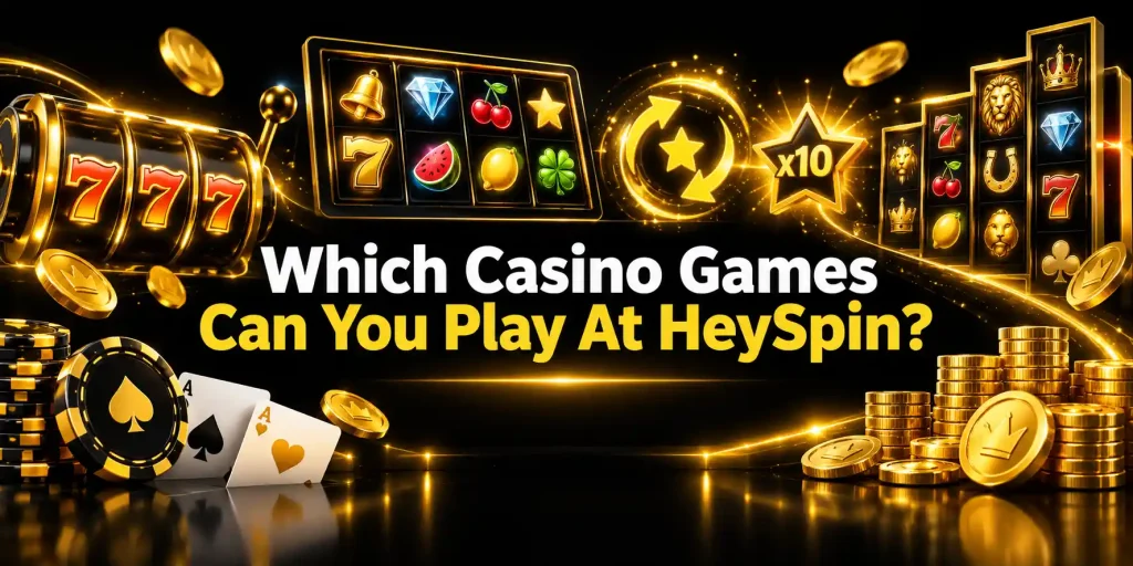 Which Casino Games Can You Play At HeySpin?